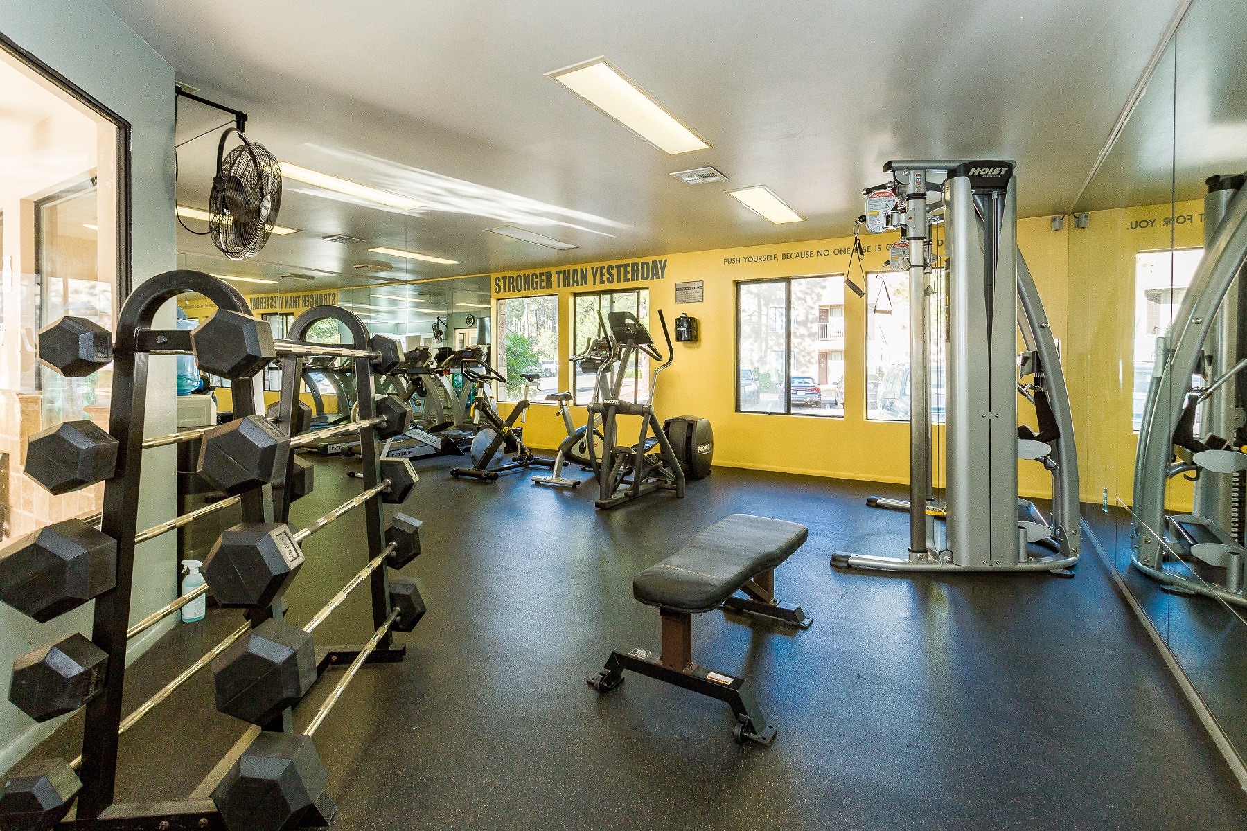 Fitness Center at Woodlands Village Apartments, Arizona